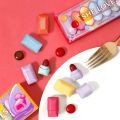 She Loves 8 Pcs Mini Candy Matte Lipstick Set Mini lipstick 8 Pieces Beautiful Shades Water Proof And Long Lasting (100 % Original ). 