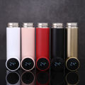 Custom Name Logo Smart Stainless Steel Thermos Temperature Display Water Bottle Vacuum Flasks Thermoses Travel 500ml Thermo Mug. 