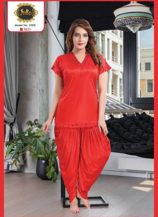 Luxury%202%20/%203%20Pcs%20Short%20/%20Long%20Silk%20Pajama%20Set%20For%20Women%20/%20Night%20Dress%20For%20Girls%20Cami%20Top%20/%20Shorts%20Premium%20Matte%20Satin%20PJ%20Set%20Nighties%20For%20Women%20/%20Lingerie%20Sleepwear%20-%20Image%208