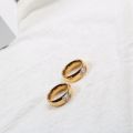 European Jewelry Christmas Gift Healing Stones with different stones for Women Men Crystal Natural Green Stone Ring. 