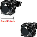 Stainless Steel Magnetic Stud Earrings for Womens Mens Non-Piercing Clip On. 