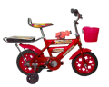 2 wheeler Cycle suitable for 4 to 5 years kids with supporting tyres. 