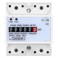 Single Phase Meter DDS1891 High Accuracy 4P LCD Electricity Rail Energy Meters 50Hz 230V. 