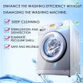 6 pcs Tablet Washer Cleaner, Solid Washing Machine Cleaner, Deep Cleaning Remover with Triple Decontamination for Bath Room Kitchen (12 pcs). 