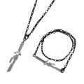 Anime Necklace Bracelet Spear of Tianri Knife Pendant Cosplay Necklaces For Men. 