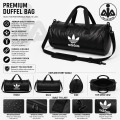 Gym Duffel Sports Bag, Travel Bag, Round Foldable Gym Bag for Men and Women, Duffel Bag, Shoulder Bag, Gym Bag, For Traveling, Training and Gym, Black color. 
