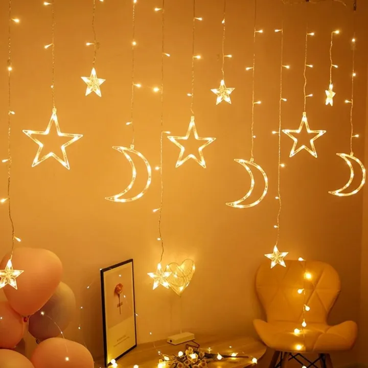 Decorium%202.5M%20star%20moon%20curtain%20decoration%20light%20wall%20decoration%20led%20light%20-%20Home%20light%20-%20Ramadan%20Decoration%20Light%20-%20Image%202
