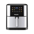 Philips XXL 10L Digital Air Fryer | 1500W Power for Oil-Free Cooking | Best Multifunctional Family Air Fryer with Touch Control | Adjustable Temp & Timer, Visible Window, Stainless Steel | Ideal for Baking, Pizza, Chicken & More | Energy Efficient,. 