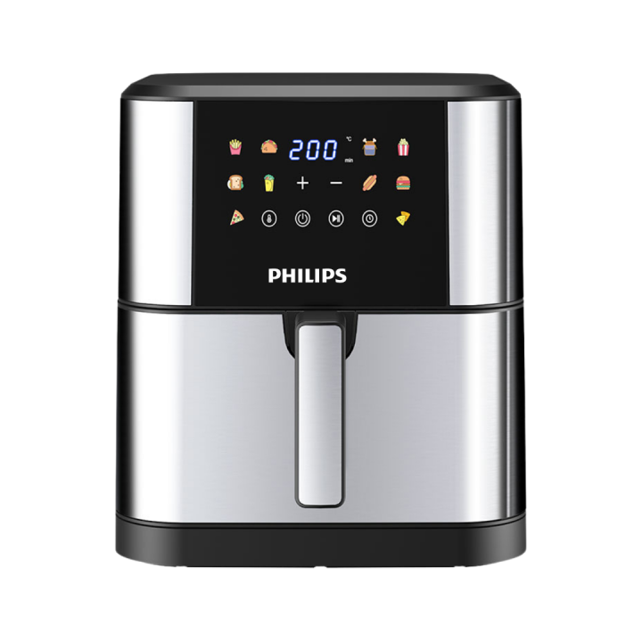 Philips%20XXL%2010L%20Digital%20Air%20Fryer%20%7C%201500W%20Power%20for%20Oil-Free%20Cooking%20%7C%20Best%20Multifunctional%20Family%20Air%20Fryer%20with%20Touch%20Control%20%7C%20Adjustable%20Temp%20&%20Timer,%20Visible%20Window,%20Stainless%20Steel%20%7C%20Ideal%20for%20Baking,%20Pizza,%20Chicken%20&%20More%20%7C%20Energy%20Efficient,%20-%20Image%203