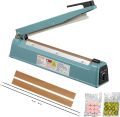 Ibico Impulse Sealer Machine PFS 300mm (12 Inch) Iron Body – 8 Adjustable Heat Levels, Instant Freshness Sealing, 210W Power, Ideal for PP, PE, Nylon Bags, Quick & Efficient. 