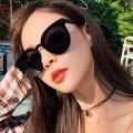 Korean Style Square Sunglasses for Men Women Aesthetic Shades Sunglasses UV400 Eyeglasses Colour. 