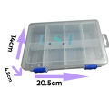 G200 F200 Plastic Tool Box Multi-functional Suitcase Nail Art Storag Container for Electronic Parts Screws Tool Organizer G-200 F-200 Box Storage. 