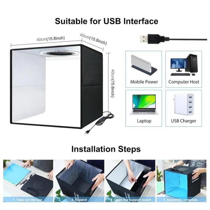 MAAOZ%20New%2040%20to%2080%20cm%20Photo%20Studio%20Box%20Photography%20Backdrop%20Portable%20Softbox%20LED%20Light%20Photo%20Box%20Fold%20Photo%C2%A0Studio%C2%A0Soft%C2%A0Box%20-%20Image%205