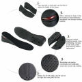 3cm 5cm 7cm 9cm Unisex Shoe Insert Taller Lift Height Up Increase Heel Insoles. 