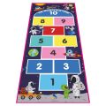 Count & Jump Jumbo Play Mat for Kids - 2 Playing Strikers Game Indoor/Outdoor Activity. 
