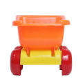 Children Beach Toy 4 Wheeler Truck Kit Baby Summer Digging, Molds Sand Tool With Shovel & Bucket Water Game Play Outdoor Sea Toys Set Sandbox For Kid Fun Dry Mud, Clay Dough, Concrete Loader Plastic Vehicle Best Gift For Toddlers, Kids, Boys & Girls. 