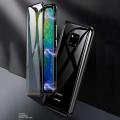 【Miga Plaza】 For Huawei Mate 20 Pro Magnetic Case 360 Front+Back double-sided 9H Tempered Glass Case For Huawei Mate 20 Pro Metal Bumper Case. 
