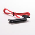 SAS HDD SFF-8482 to SATA Style SAS Ports Data Cable + 15Pin Power Connector 50CM MJ. 