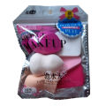 Pack of 5 Mix MakeUp Puff Sponge Beauty Blender. 