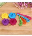 4Pcs / Set DIY Plastic Ice Cream Umbrella Kulfi Maker Pop Mold Ice-Lollipops Ice Pop Maker. 