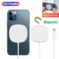 15W Magnetic Wireless Charging For IPhone 13 12 Pro Max Mini Portable Macsafe-charger Induction Qi PD Fast Phone Chargers Pad. 