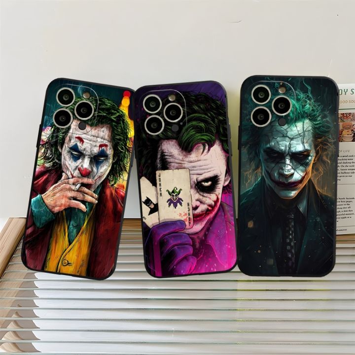 Movie J-JokerS Phone Case for iphone 15ProMax 14 11 13 12 Pro Xs Max Mini Xr X 7 8 6 6s Plus Shell Coque