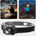 Rechargeable Head lamp Super Bright LED Head lamp Black. 