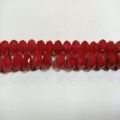 Ruby light colour crystal stone string size is 8mm for sale in very reasonable price.. 