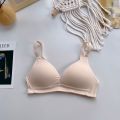 Raw wrap chest to prevent the light new sweet underwear less Japanese new products Xiaoqing female school girls high school gathering bra. 
