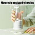 500ml Portable 2400mAh Wireless Fruit Mixers USB juicer Fresh Juice Bottle Blender Plus 6 Blades Food Milkshake Ice Crush Cup. 