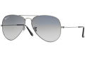 Ray-Ban Aviator Metal Frame Blue Gradient Polarized Lenses-RB3025-004/78-55. 