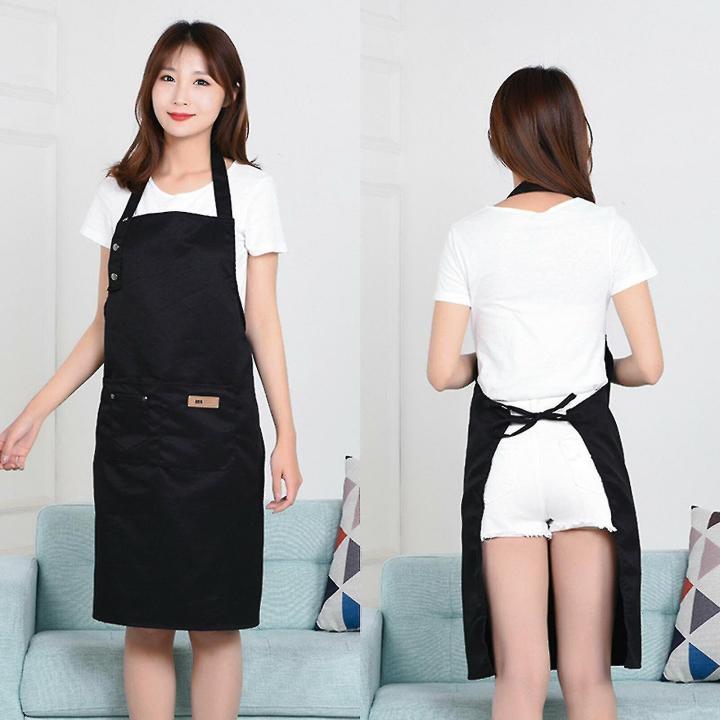 Apron%20with%202%20Pockets%20Adjustable%20Bib%20Adjustable%20Neck%20Strap%20with%20Long%20Ties%20Apron%20for%20Kitchen%20-%20Image%202