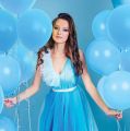 Light Blue Balloons - Light Blue Color Latex (10, 25, 50 and 100) Pieces. 
