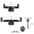 ALOGY  Scissor Arm Stand Adjustable Foldable For Mobile With Adjustable Mobile Holder And Table Mounting Clamp. 