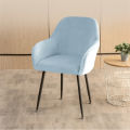 1/2/4/6pc High Arm Chair Cover Elastic Velvet Dining Chair Slipcovers Office Chair Covers Chair Seat Case For Dining Room Home. 