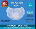 Women Disposable Underwear - Panties - non woven panty - Sizes: 2XL 3XL 4XL. 