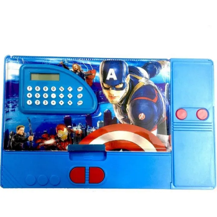 Avengers%20Gadget%20Multipurpose%20Pencil%20Box%20with%20Calculator%20Jumbo%20Pencil%20Box%20for%20Kids%20-%20Image%202