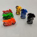 Pull Back Mini Bike For Kids Birthday Party Toys Transparent Inertial Broken-Resistant Best Mini Bike Set For Boys Or Girls. 