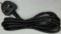 Honglin Mains FUSED Type G 3-Pin Plug Power Cord 1.5m 10A fused Plug 250V PC or Printer. 