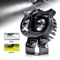 OWL Shape Fog Yellow-White light Low & High Beam Plastic Body Owl Spot Light for All Cars And Bikes 9V-60V 40W. 