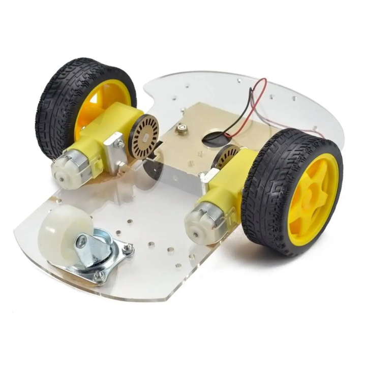 2 Wheel Car Chassis 2WD Smart Robot Car Chassis  Kit Student Projects by Electrica