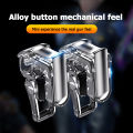 GT01 Mobile Phone Gaming Trigger Controller for Pubg Gamepad Joystick Aim L1R1 Metal Key Button for IPhone Android Game. 