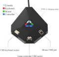 Keyboard And Mouse Adapter For Nintendo Switch,NS Wired Usb Connection Keyboard Mouse For For PS4, Xone, PS3, X360 Accessories. 
