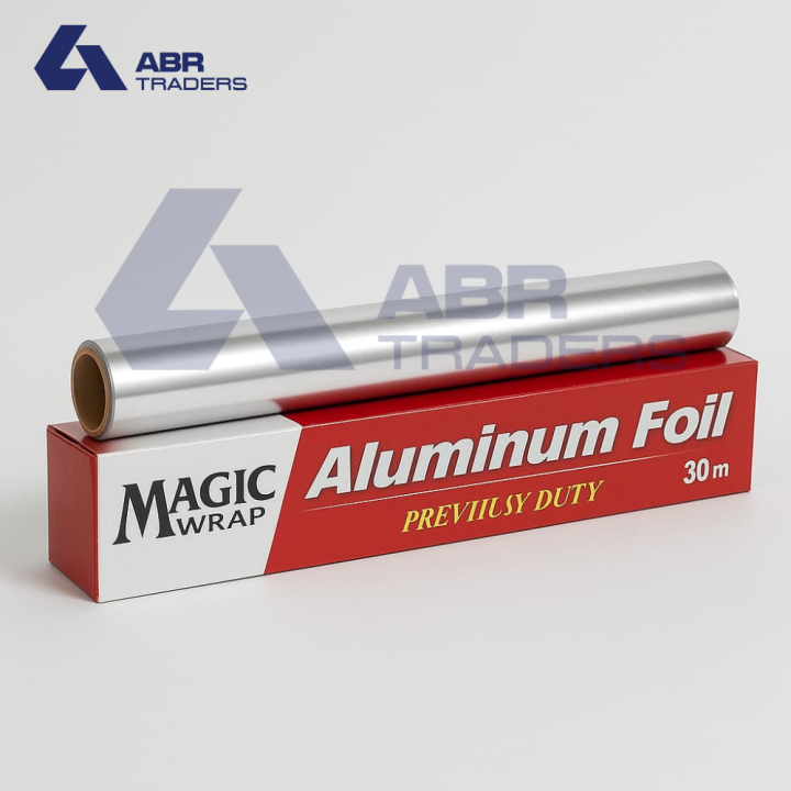 ABR Traders / Aluminum foil sheet | Aluminium Foil Sheet for Kitchen | Aluminium foil sheet for food | Aluminium Foil Roll Sheet for Cooking | Aluminum Sheet Heat Resistant| Aluminum Foil