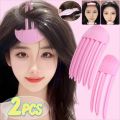 2Pcs 6/3Teeth Fluffy Hair Roots Clips Comb Lazy Hair Top Styling Curling Barrel Portable Korean Hairs Clip Volume Wind Sculpting Comb. 