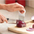 Multi-purpose Onion Cutter Stainless Steel Plastic Vegetable Slicer Meat Need. 