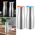 Ting Hotel Cafe Kettle for Home Kettle Stainless Steel Kettle 1L Cold Kettle Water Bottle with Lid Insulated Restaurant. 
