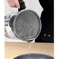1.4L Strainer Oil Cooking Oil Filter Storage Oil Container Leakage Proof Oil Strainer Kitchen Oil Tank Cooking Oil Stainless-Steel Oil Filter Storage ,Best Oil Shaver) Can Container with Removable Filter Anti-Scalding Handheld, Lid for Cooking.. 