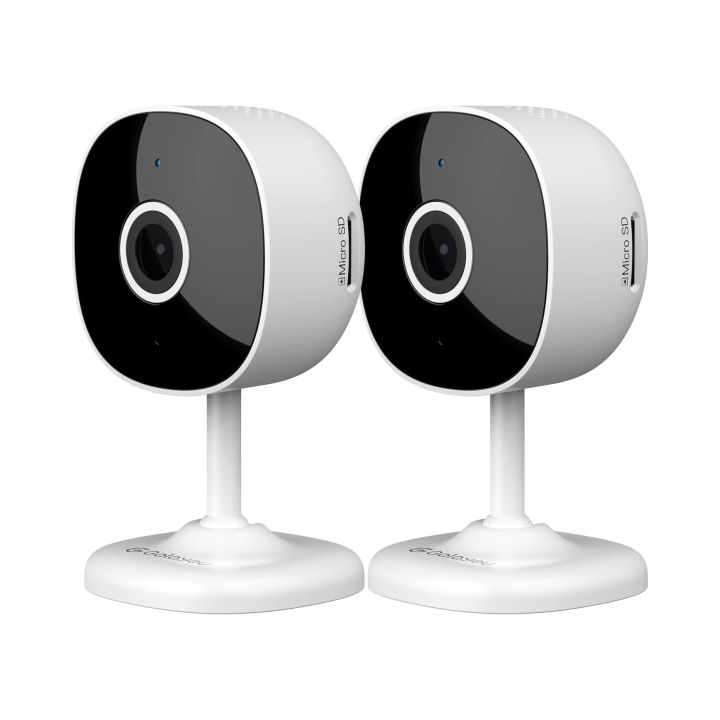 Imported GALAYOU 2K WiFi Indoor Home Security Cameras with Two-Way Audio - G7 - 2 Pack
