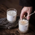 Glass Jar Scented Candle for Aromatherapy & Home Decor. 